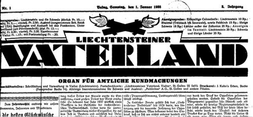 ������ «Liechtensteiner Vaterland»