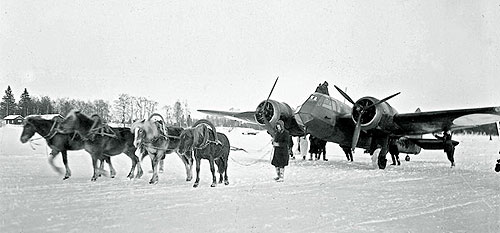 ���������� �������� �Bristol Blenheim� �� �������-���������� ������. 1940 ���.